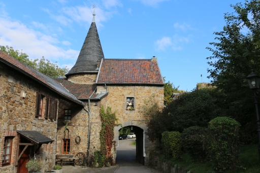 Burg Wilhelmstein Eingang von innen