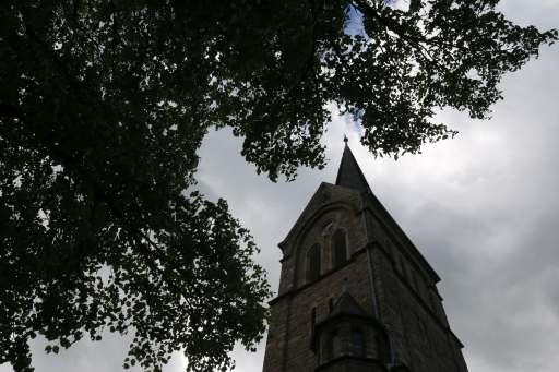 Tower of church St. Nikolaus in Linden-Neusen