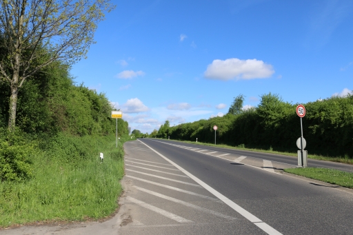 Village exit at Linden-Neusen to Birk