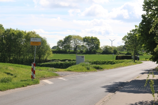Village exit Euchen to Broich
