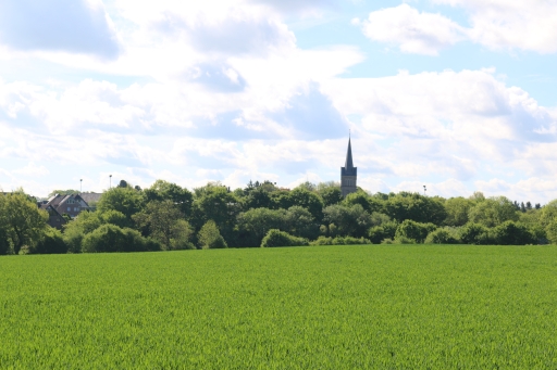 Linden-Neusen from the direction of the Holzweg