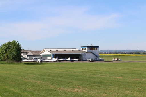 Airfield Merzbrück viewing direction Weiden