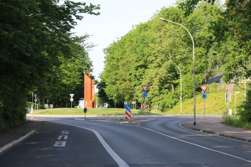 Roundabout Hauptstraße Adeneauerstraße (Industrial area Aachener Kreuz)