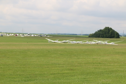 Flugplatz Merzbrück während des Euregiocups 2018