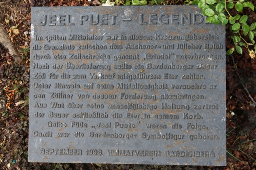Denkmal Jeel Puet (Gedenktafel)