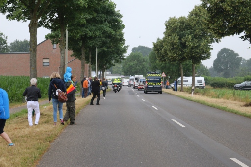 Einfahrt der Tour de France in Linden-Neusen 2017