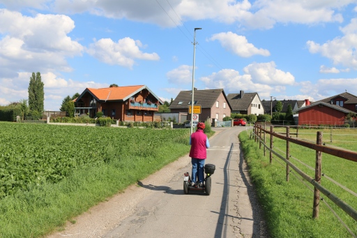 Village entrance Würselen-Euchen Schleiberger Weg