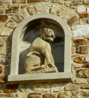 The 'Düvel' at the tower of St. Sebastian