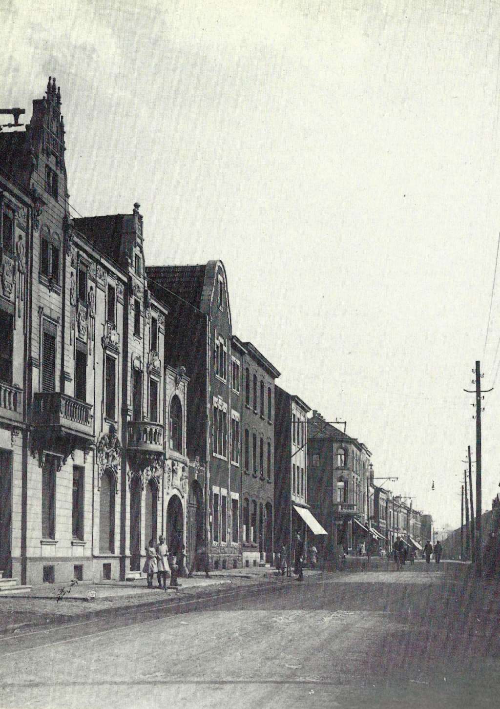 Kaiserstraße, gerade Hausnummern