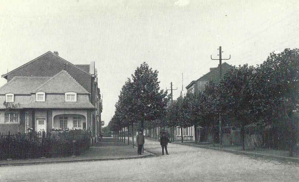 Bahnhostraße seen from the railway station