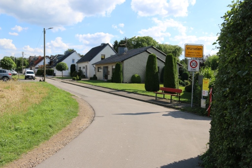 Village entrance Würselen-Euchen Hüpchensweid