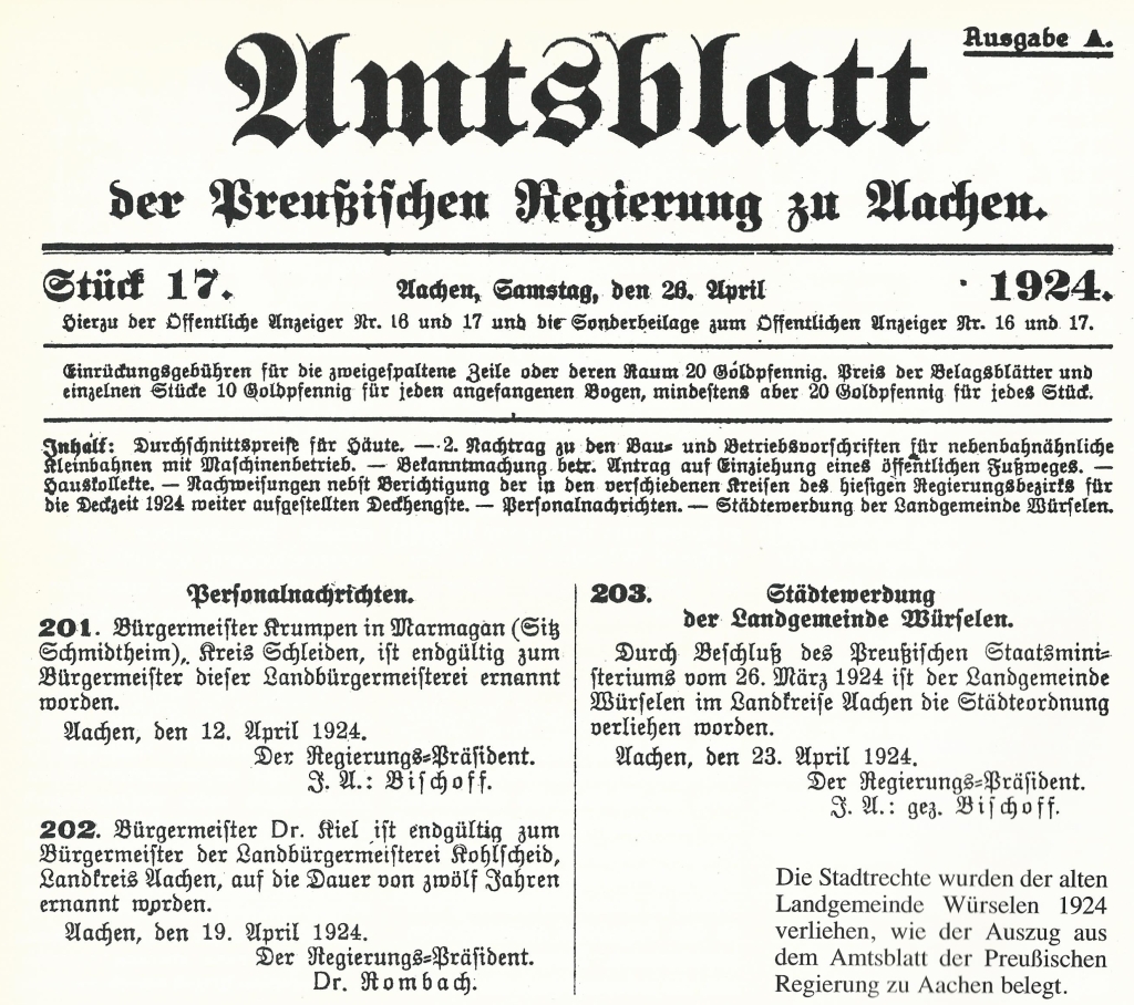 Amtsblatt der preußischen Regierung